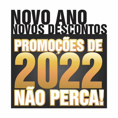 Adesivo de Vitrine - Ano Novo - Novos Descontos